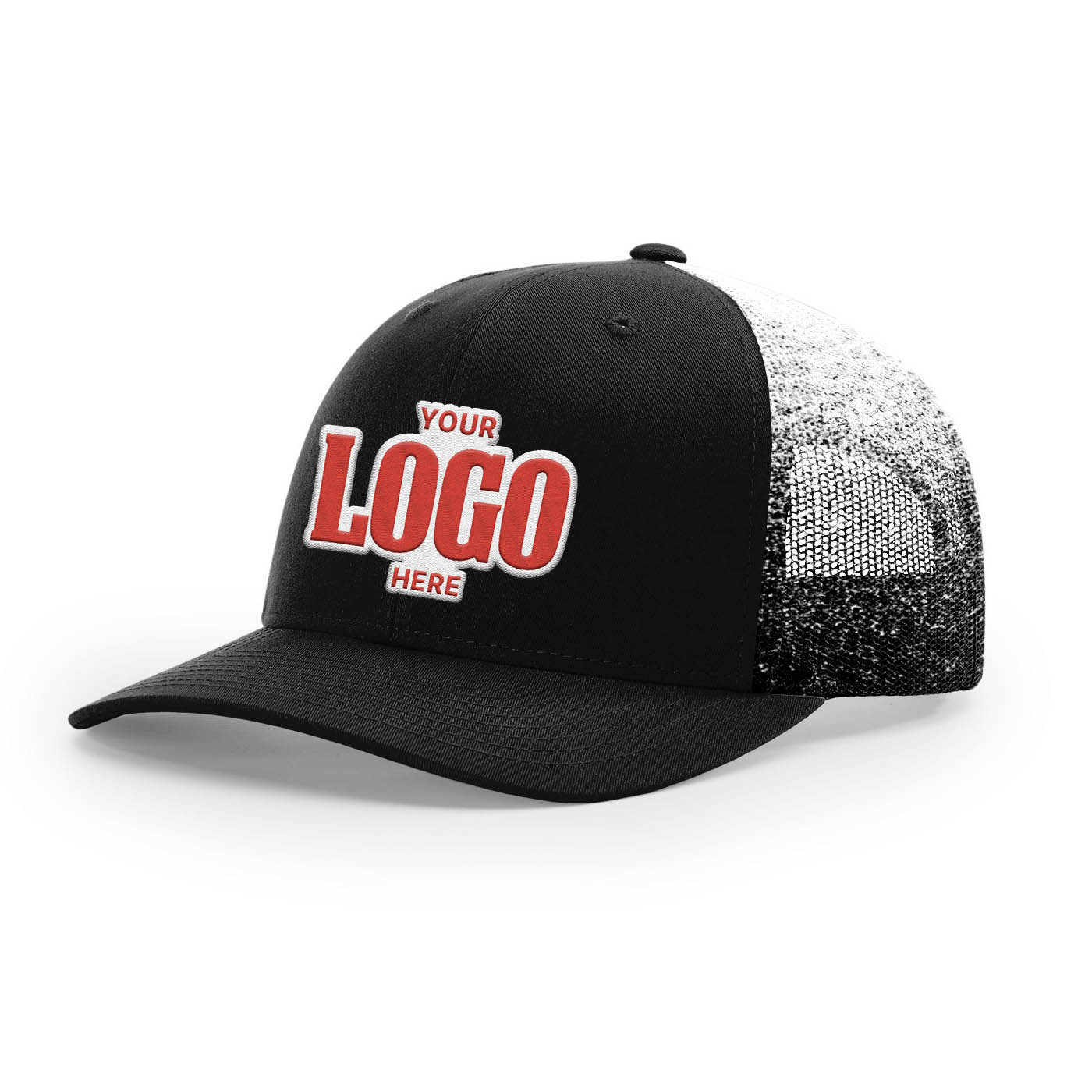 Custom Embroidered Richardson 112PM Printed Mesh Back Trucker Cap