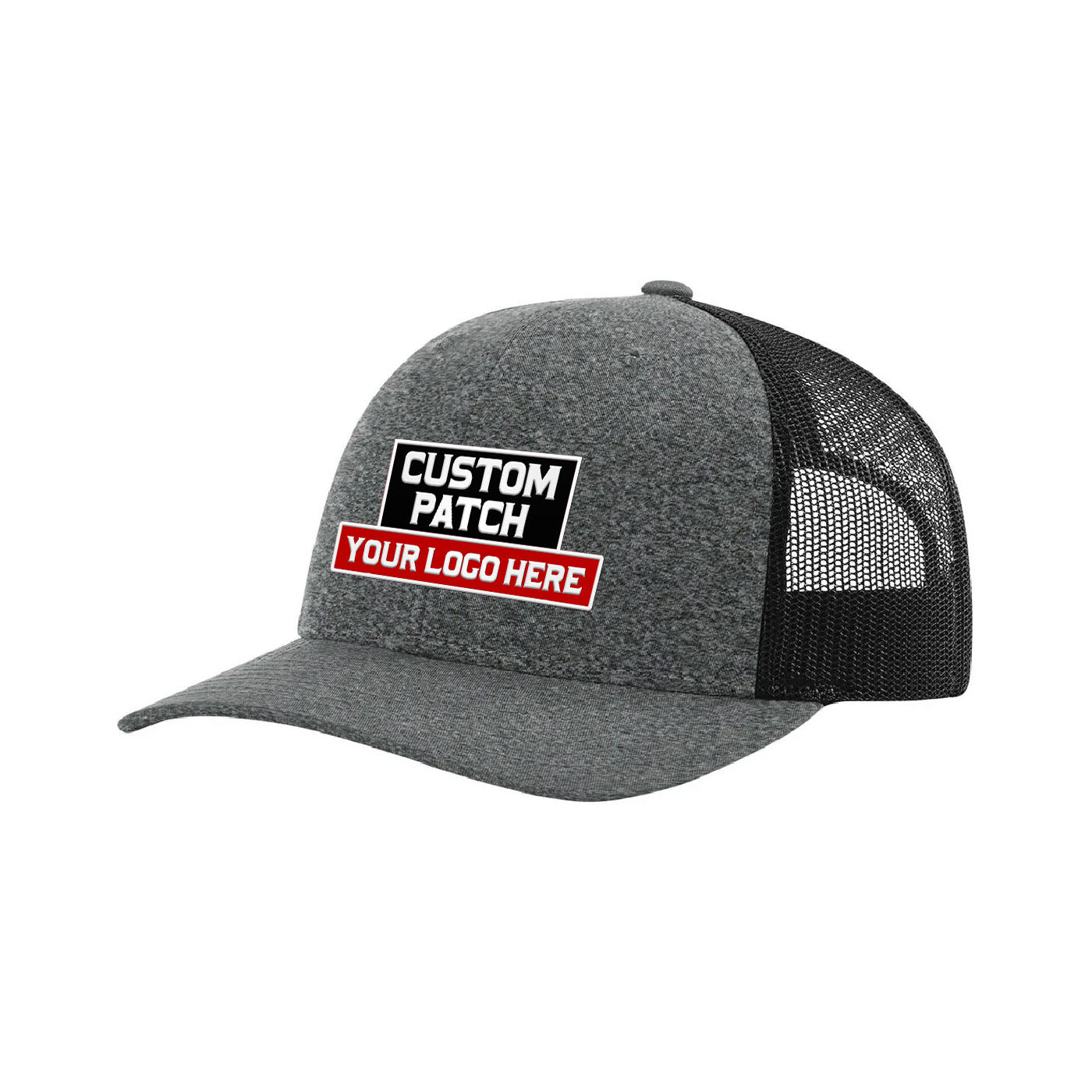 Custom Patch Richardson 115CH Low Pro Heather Trucker Cap