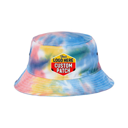 Custom Patch The Game GB493 The Newport Tie-Dyed Bucket Hat