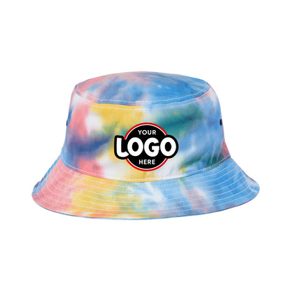 Custom Embroidered The Game GB493 The Newport Tie-Dyed Bucket Hat