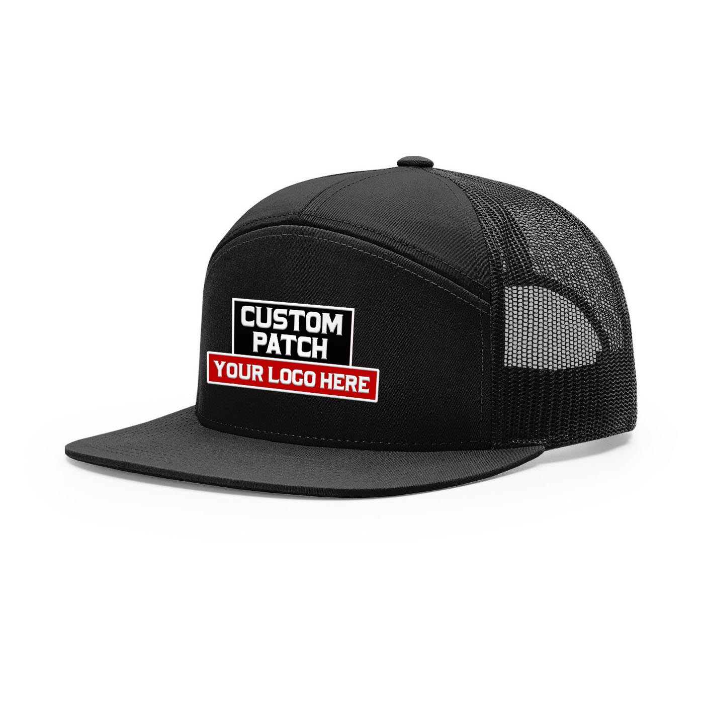 Custom Patch Richardson 168 7-Panel Trucker Hat