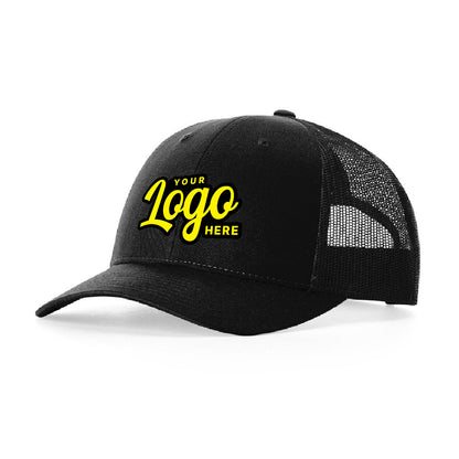 Richardson 115 Low Pro Trucker Hat - Custom Logo or Blank