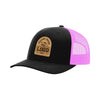 Black/Neon Pink