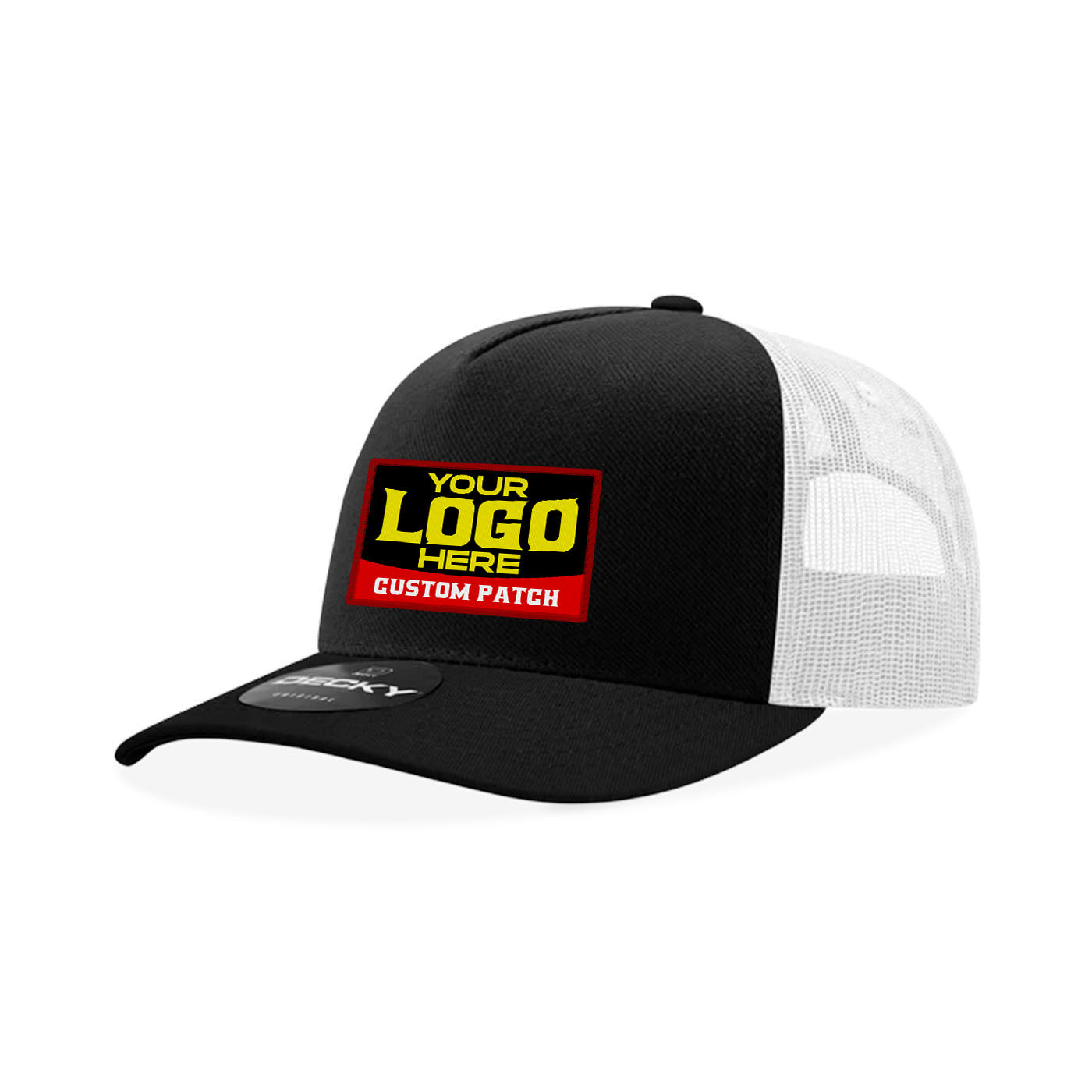 Custom Patch Decky 6030 - Classic, 5-Panel Retro Trucker Cap