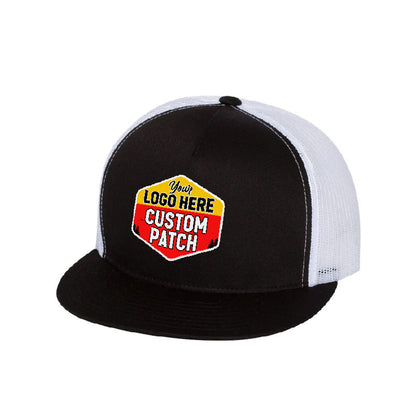 Custom Patch YP Classics, Yupoong 6006 Flat Bill Trucker Cap