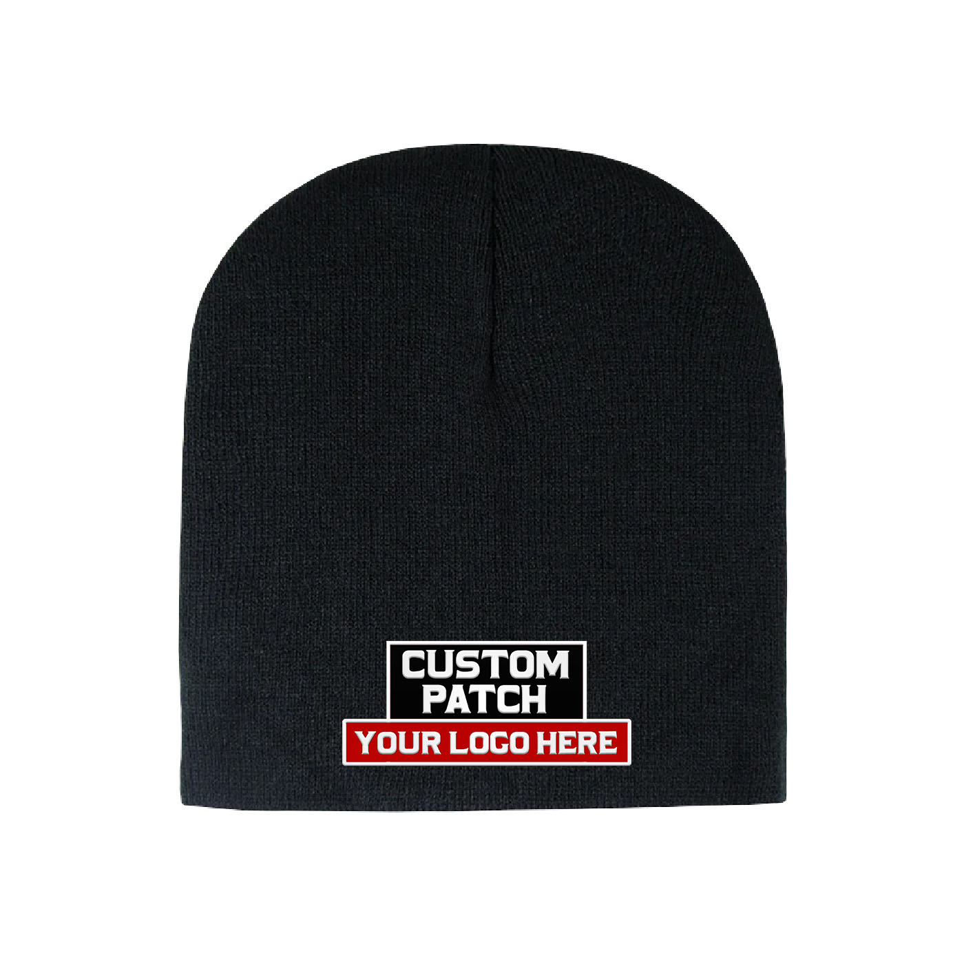 Custom Patch Decky 187 - Acrylic Short Beanie, Knit Cap - 187