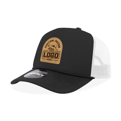 Custom Patch Decky 6025 Mid Profile, 5 Panel Foam Trucker Hat