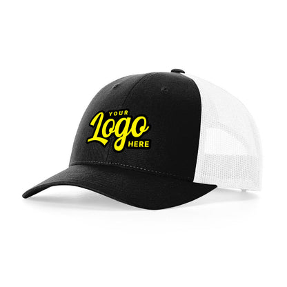 Richardson 115 Low Pro Trucker Hat - Custom Logo or Blank