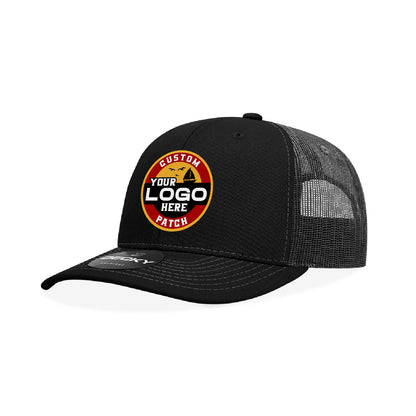 Custom Patch Decky 6031 - 6 Panel Mid Profile Structured Contra-Stitch Trucker Hat