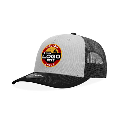 Custom Patch Decky 6031 - 6 Panel Mid Profile Structured Contra-Stitch Trucker Hat