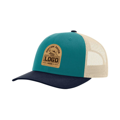 Custom Patch Richardson 115 Low Pro Trucker Cap, Snapback Hat