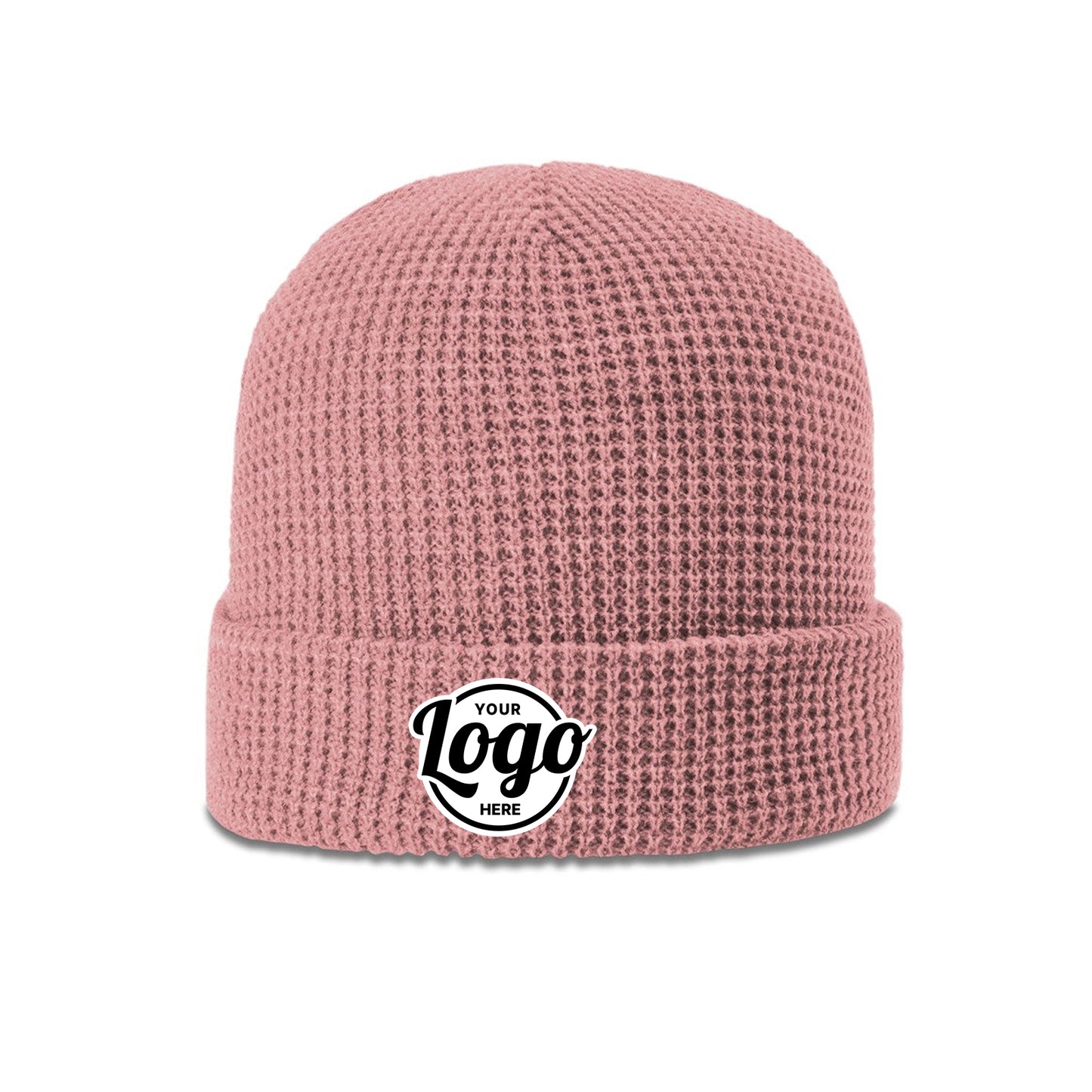 Richardson Beanie Custom Logo Package Deal - Style 146 Waffle Knit Beanie