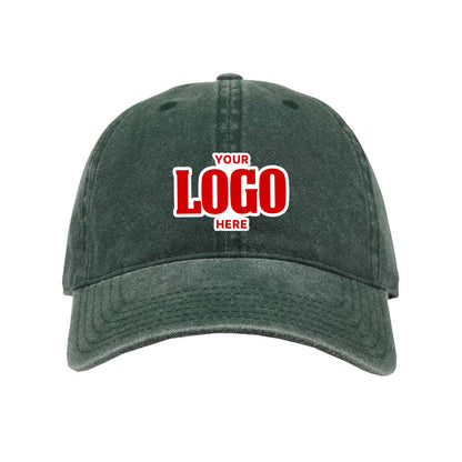 Custom Embroidered The Game GB465 Pigment-Dyed Cap