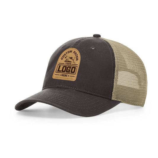 Custom Patch Richardson 211 Tumalo, Garment Washed Trucker Cap