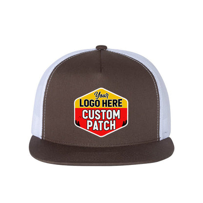 Custom Patch YP Classics, Yupoong 6006 Flat Bill Trucker Cap