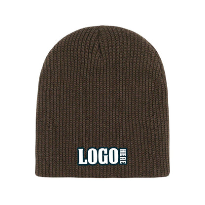 Custom Embroidered Decky 608 - GI Cuffless Watch Cap, Knit Beanie