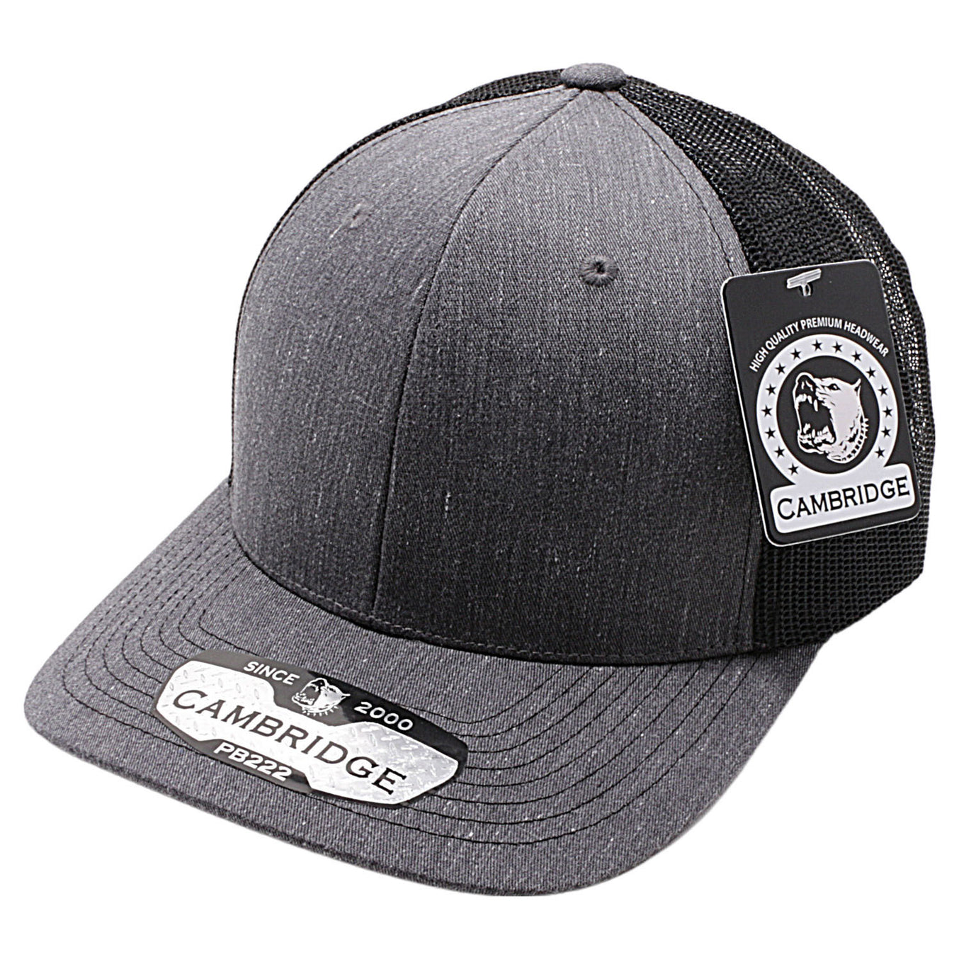 Pit Bull Cambridge PB222H Heather Trucker Hat PB222