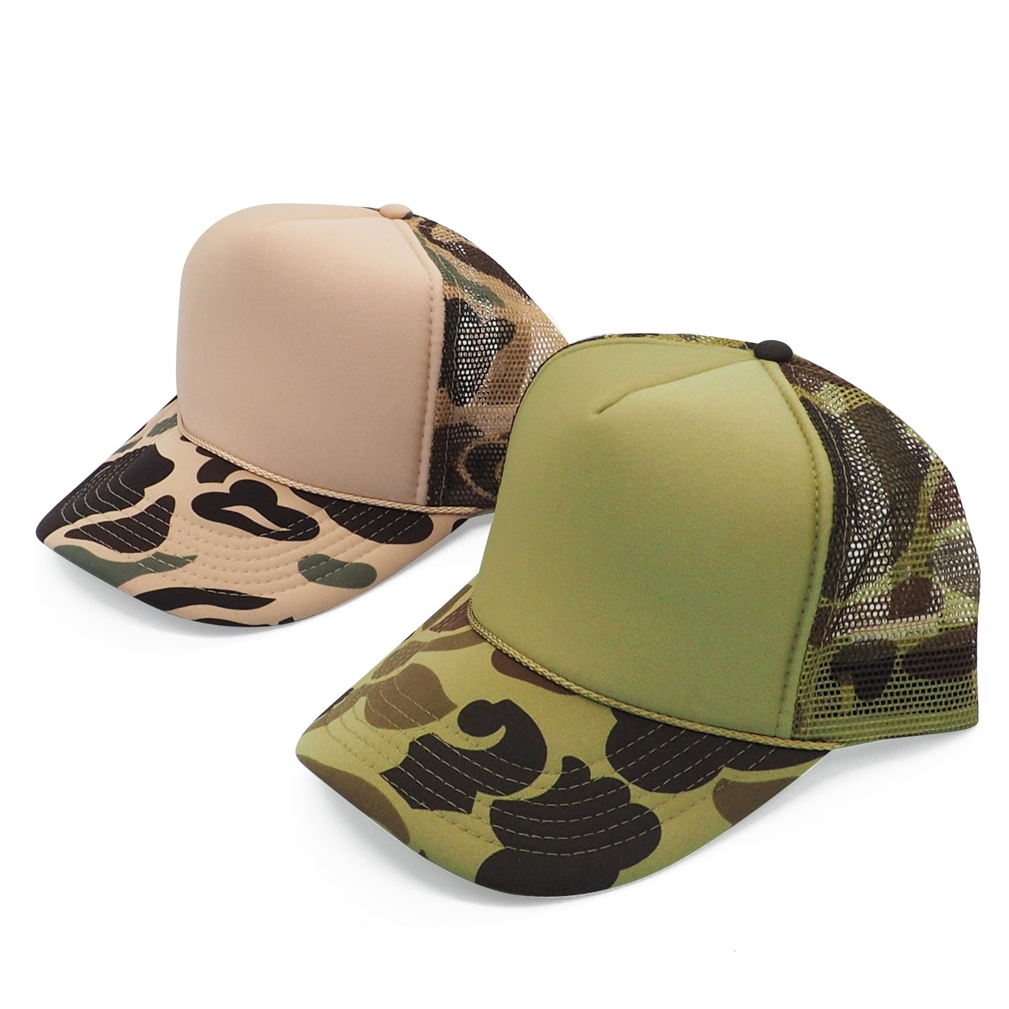 Nissun CPC Foam Trucker Hat Camo 5 Panel Camouflage Cap