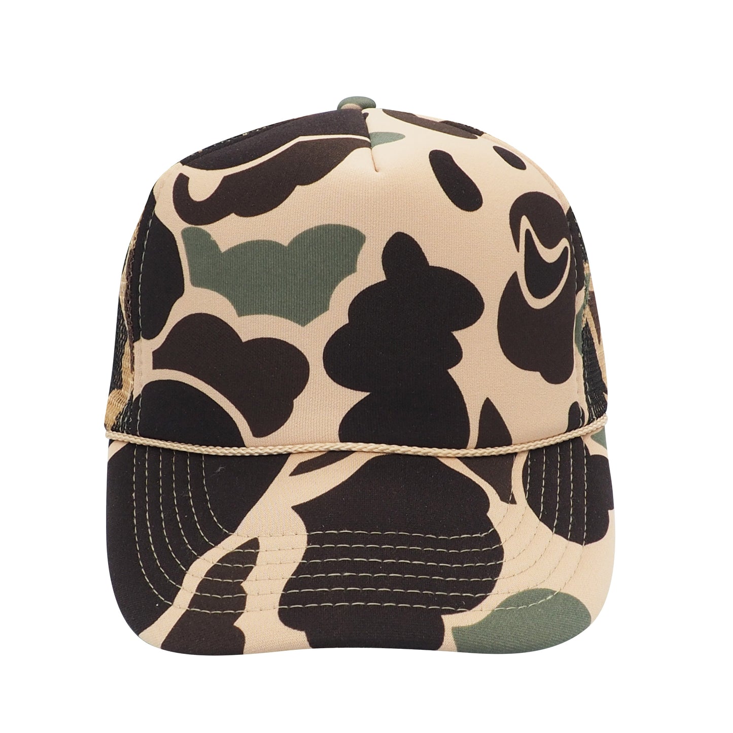 Nissun CSC Foam Trucker Camo Hat 5 Panel Camouflage Cap