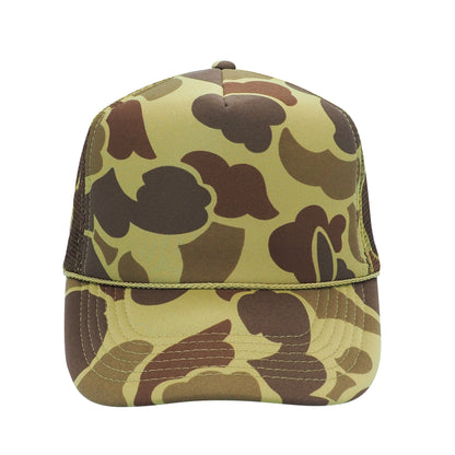 Nissun CSC Foam Trucker Camo Hat 5 Panel Camouflage Cap