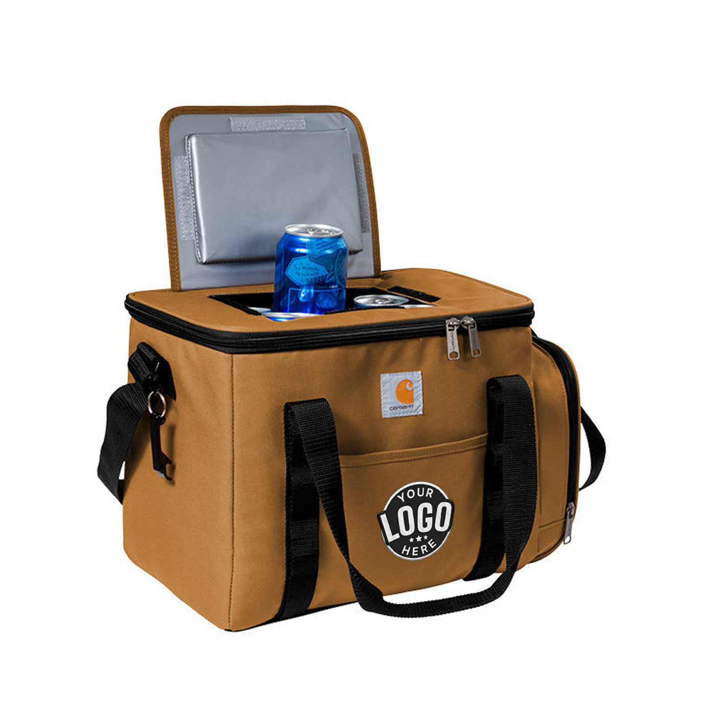 Custom Embroidered Carhartt CT89520701 Duffel 36-Can Cooler – Star