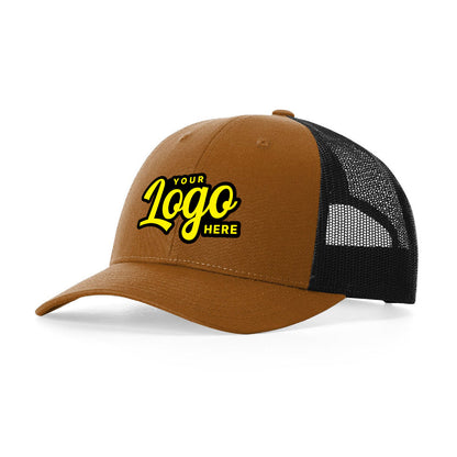 Richardson 115 Low Pro Trucker Hat - Custom Logo or Blank