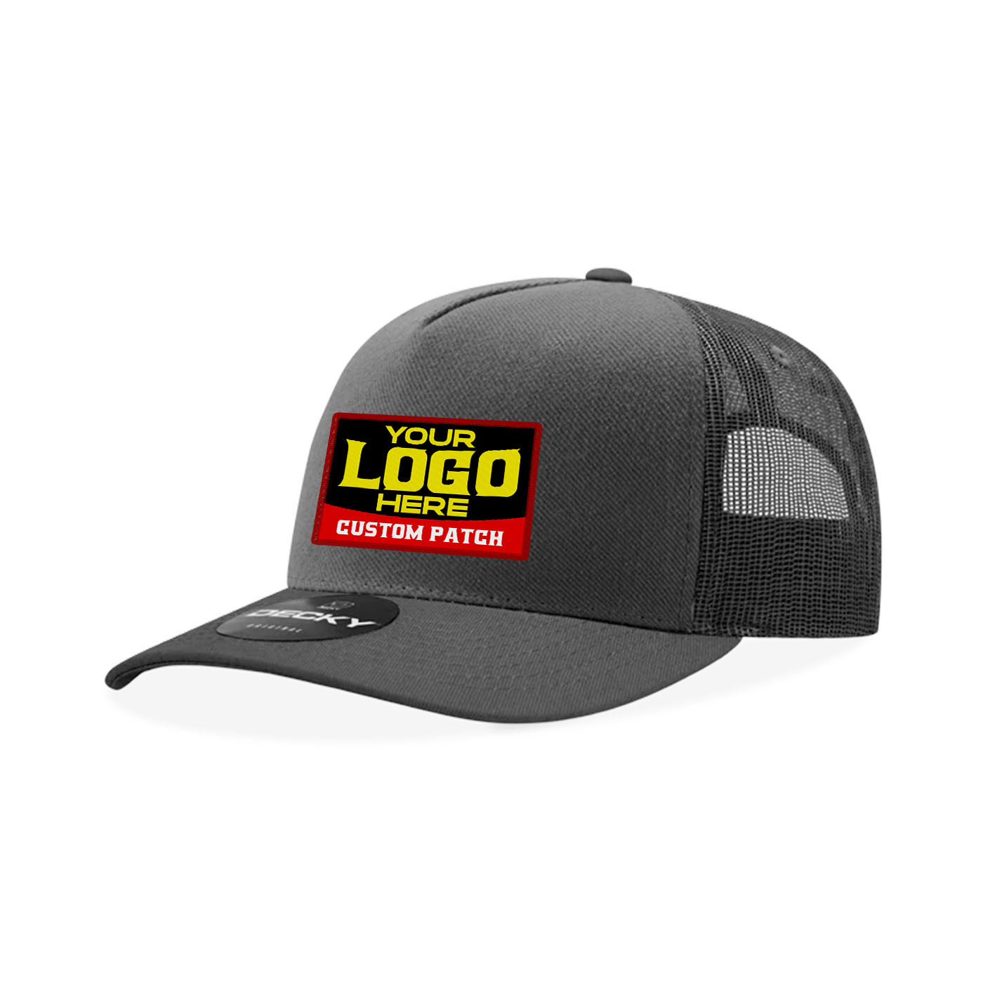 Custom Patch Decky 6030 - Classic, 5-Panel Retro Trucker Cap