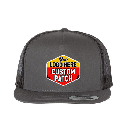 Custom Patch YP Classics, Yupoong 6006 Flat Bill Trucker Cap