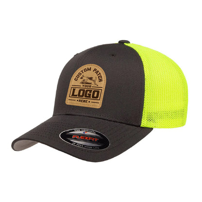 Custom Patch Flexfit 6511 Trucker Hat with Mesh Back