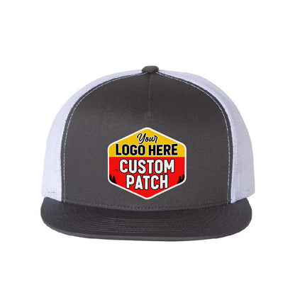 Custom Patch YP Classics, Yupoong 6006 Flat Bill Trucker Cap