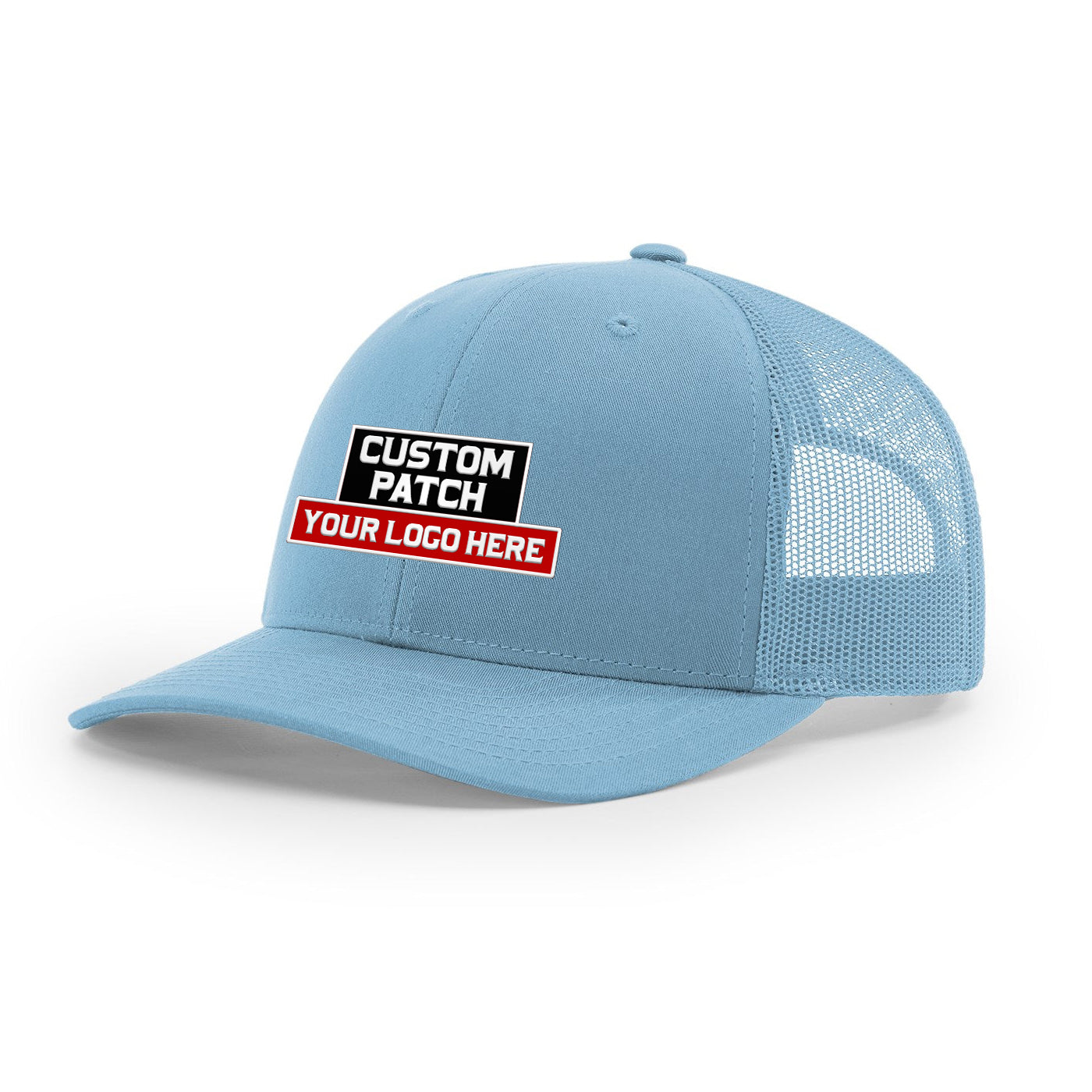 Custom Patch Richardson 112 Trucker Cap Solid Hats Solid Colors One Color
