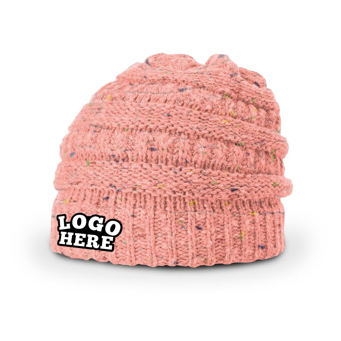 Custom Patch Richardson 157 Speckled Knit Beanie