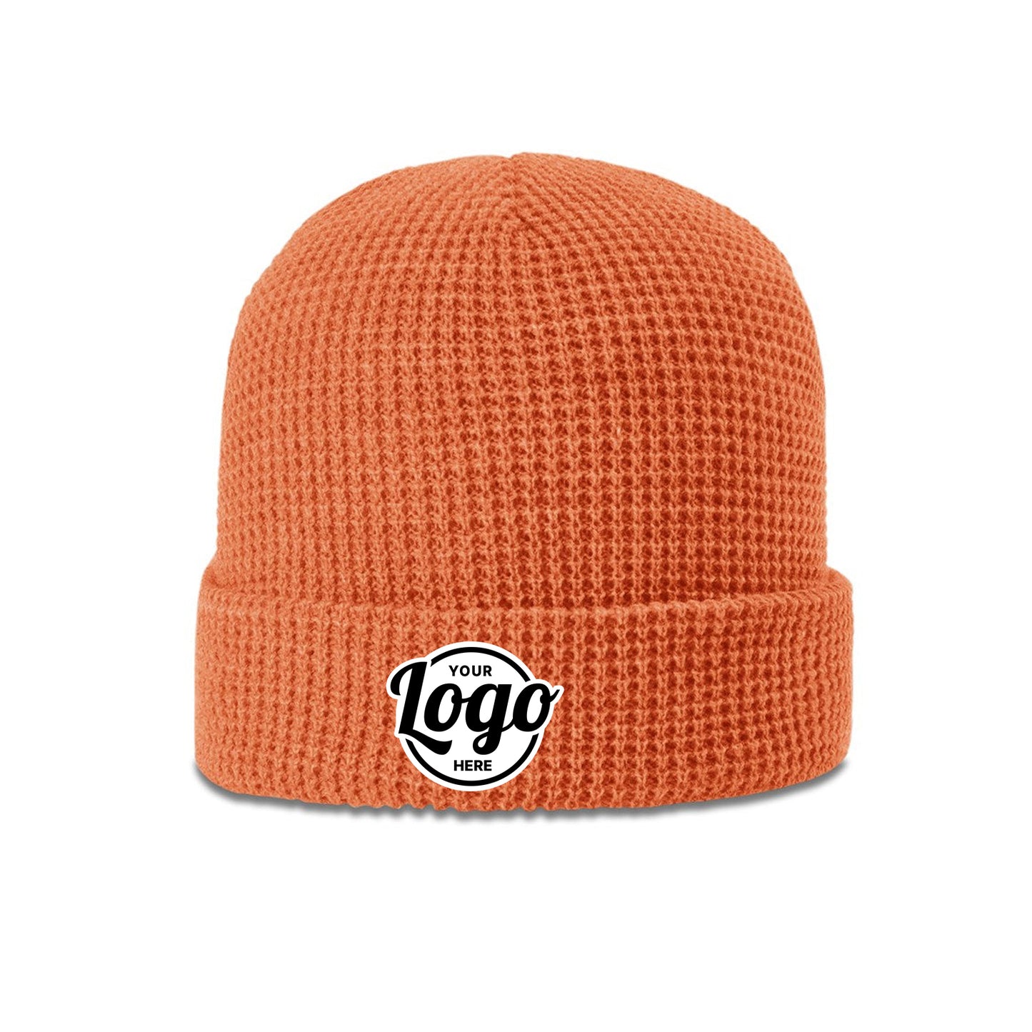 Richardson Beanie Custom Logo Package Deal - Style 146 Waffle Knit Beanie