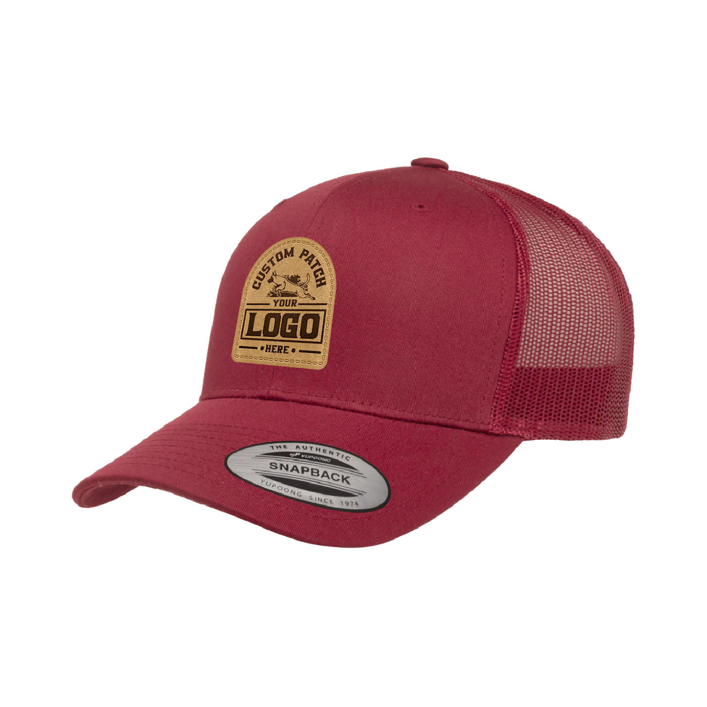 Custom Patch Yupoong 6606 Retro Trucker Hat, Mesh Back, YP Classics