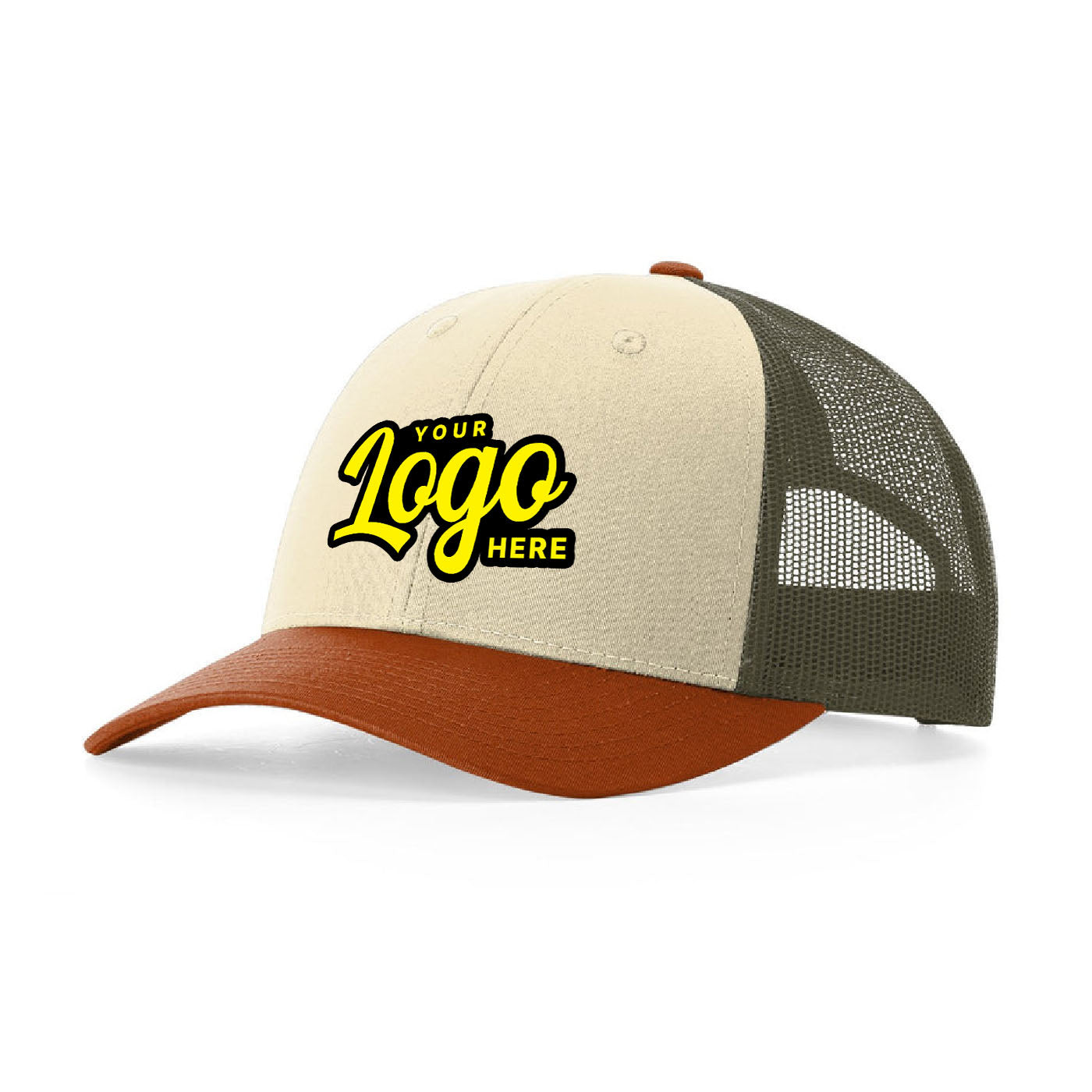 Richardson 115 Low Pro Trucker Hat - Custom Logo or Blank