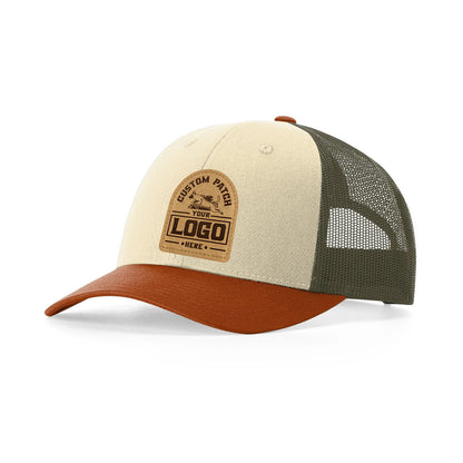 Custom Patch Richardson 115 Low Pro Trucker Cap, Snapback Hat