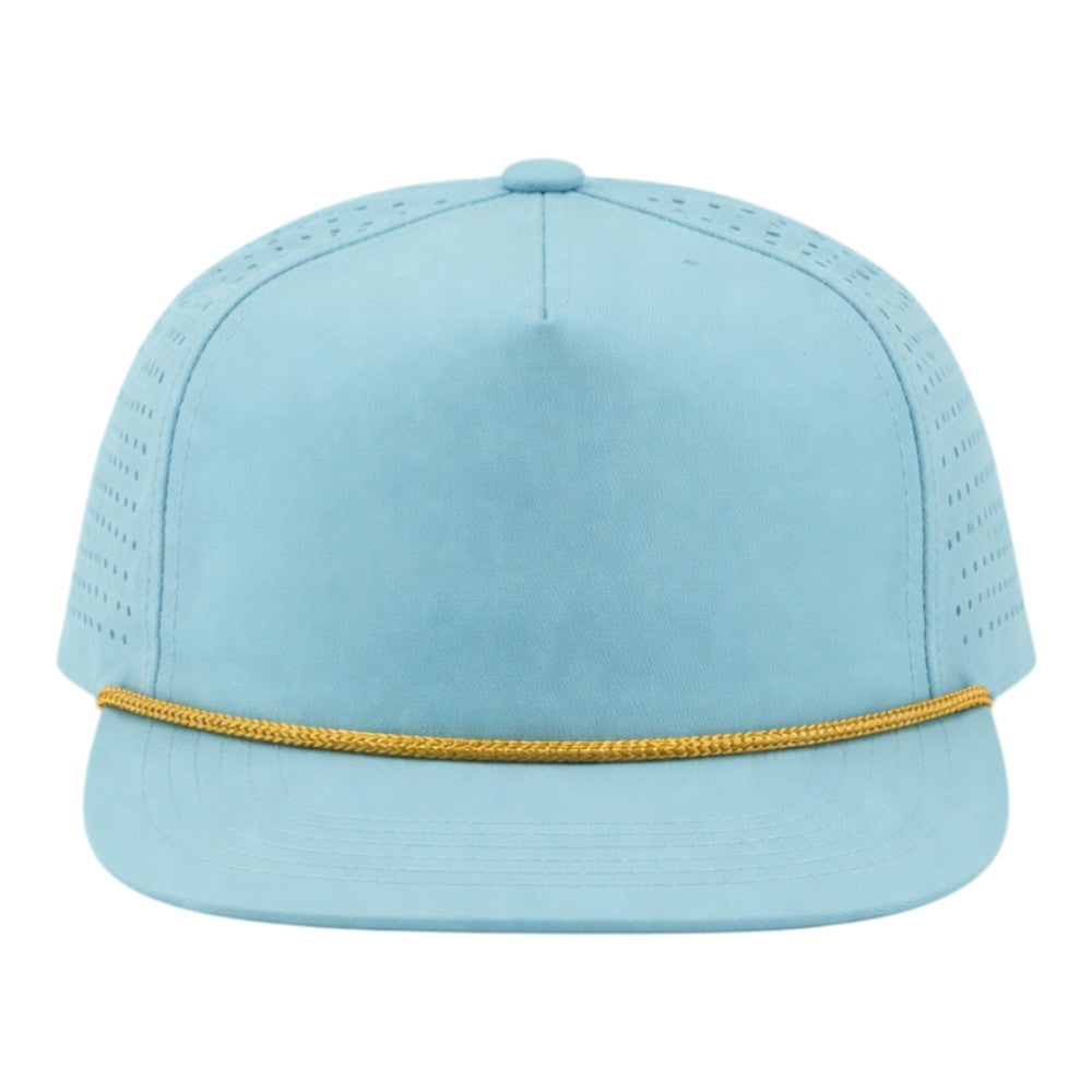 Blank Rope Hats Perforated Unstructured Cap