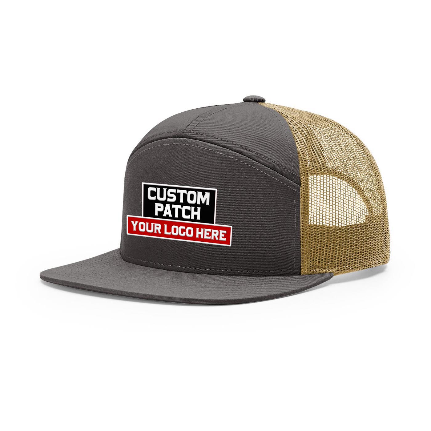 Custom Patch Richardson 168 7-Panel Trucker Hat