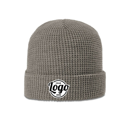 Richardson Beanie Custom Logo Package Deal - Style 146 Waffle Knit Beanie
