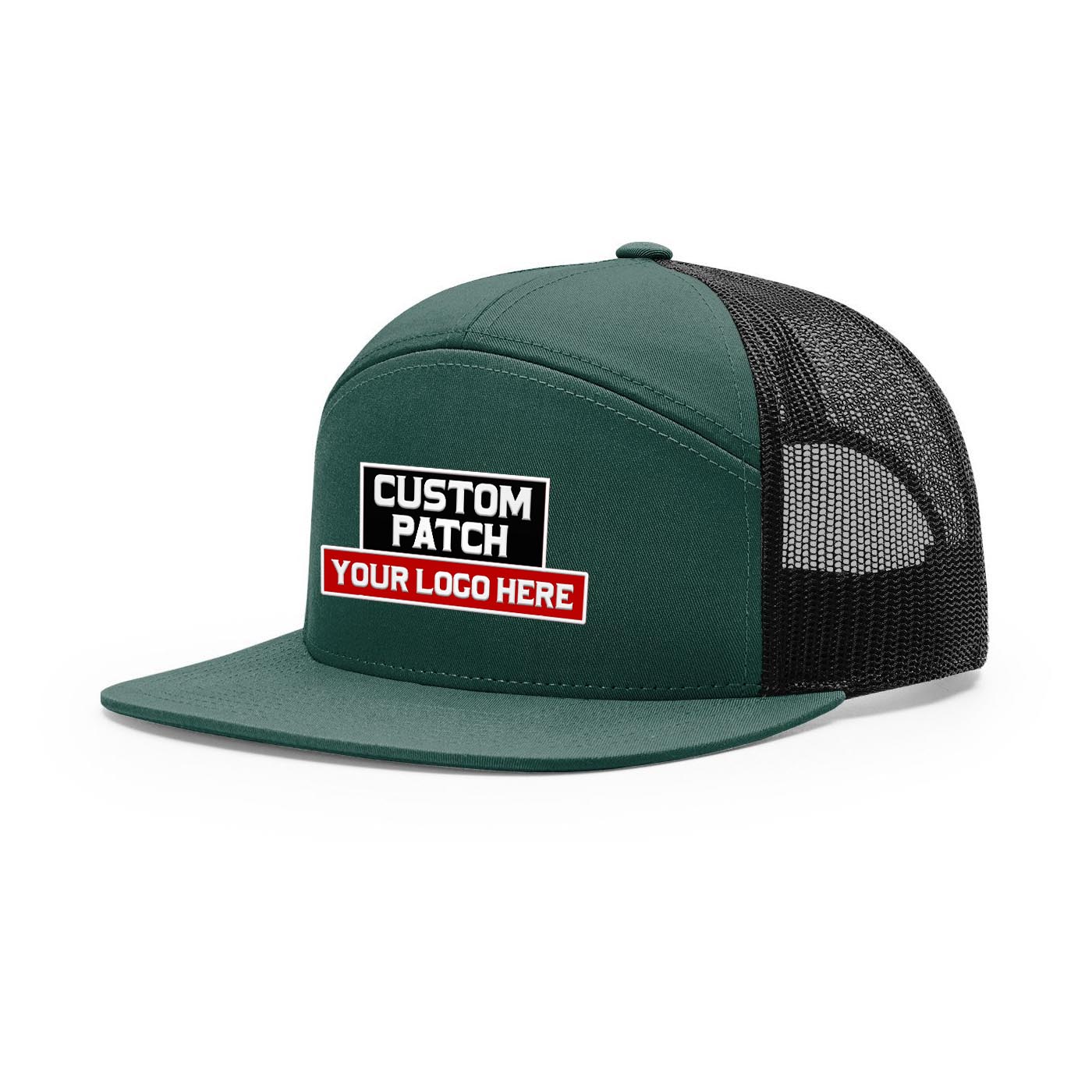 Custom Patch Richardson 168 7-Panel Trucker Hat