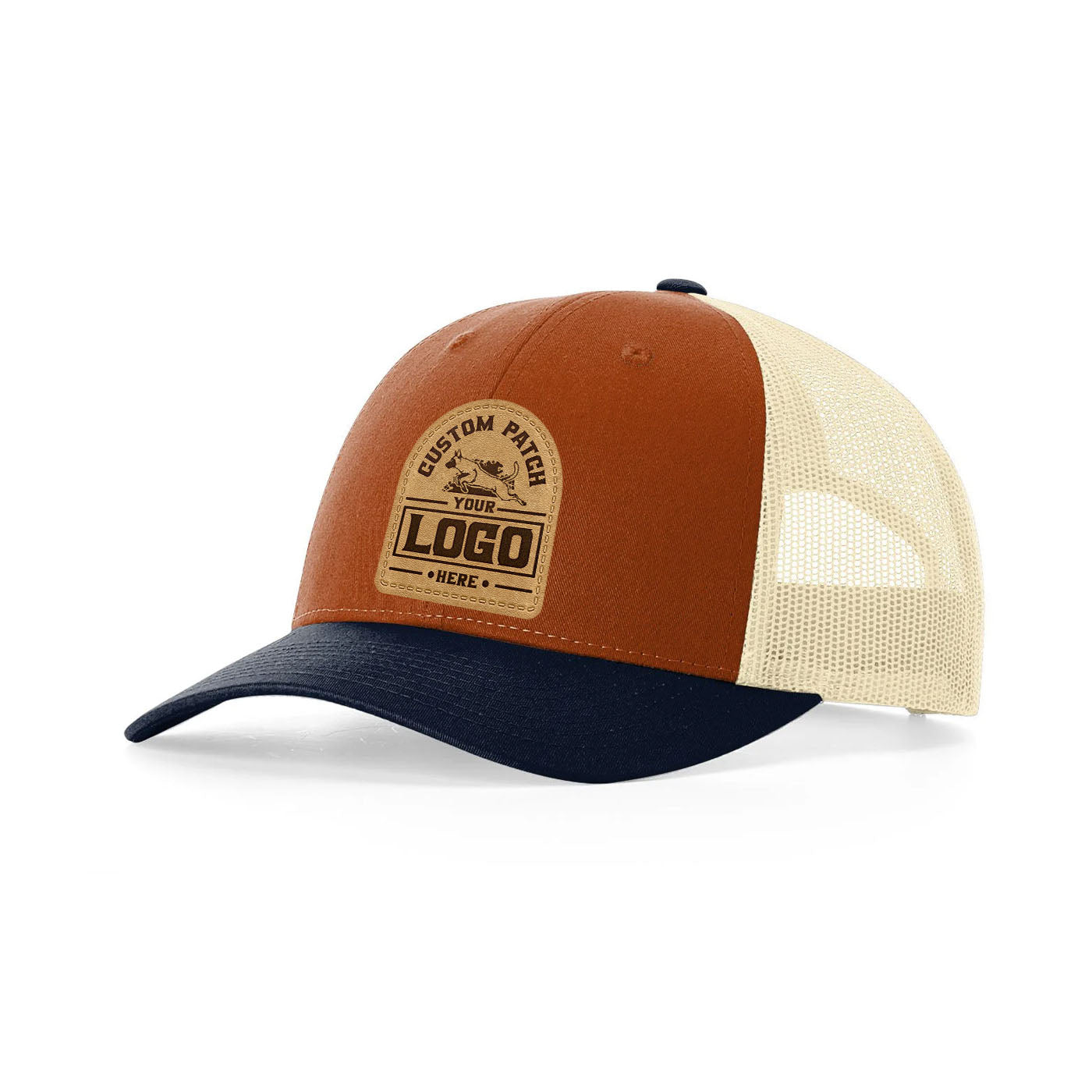 Custom Patch Richardson 115 Low Pro Trucker Cap, Snapback Hat