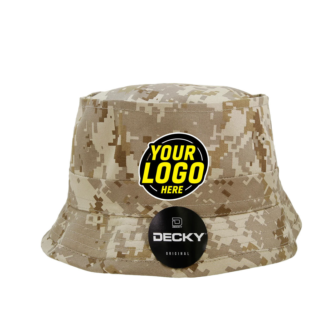 Custom Embroidered Decky 450 - Fisherman's Bucket Hat, Structured Fisherman's Hat