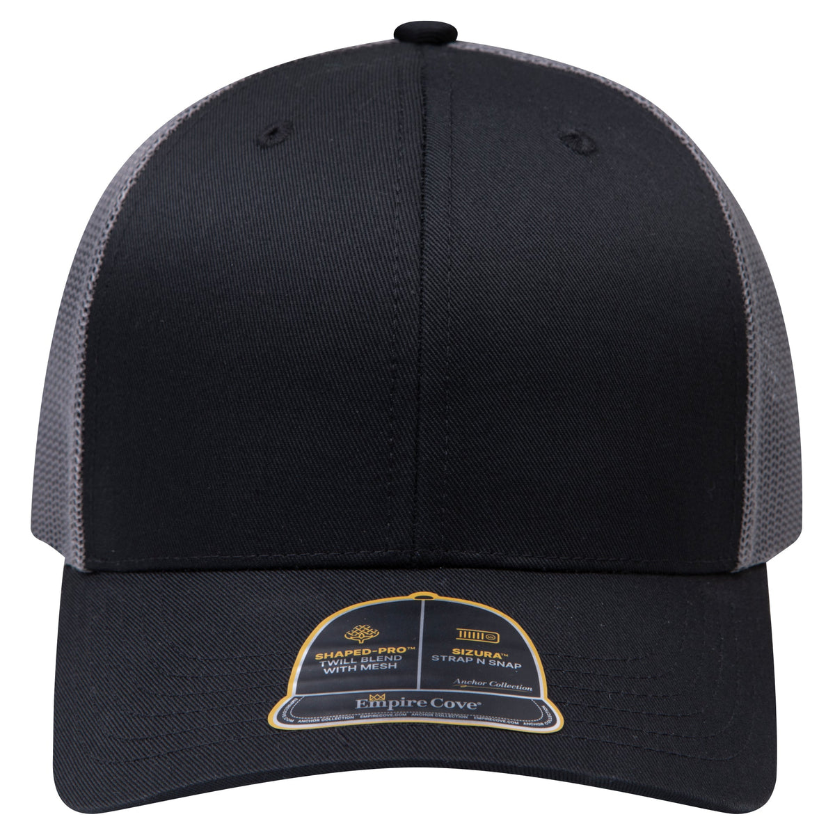 Empire Cove Shaped-Pro 6 Panel Trucker Hat EC001 - Sample