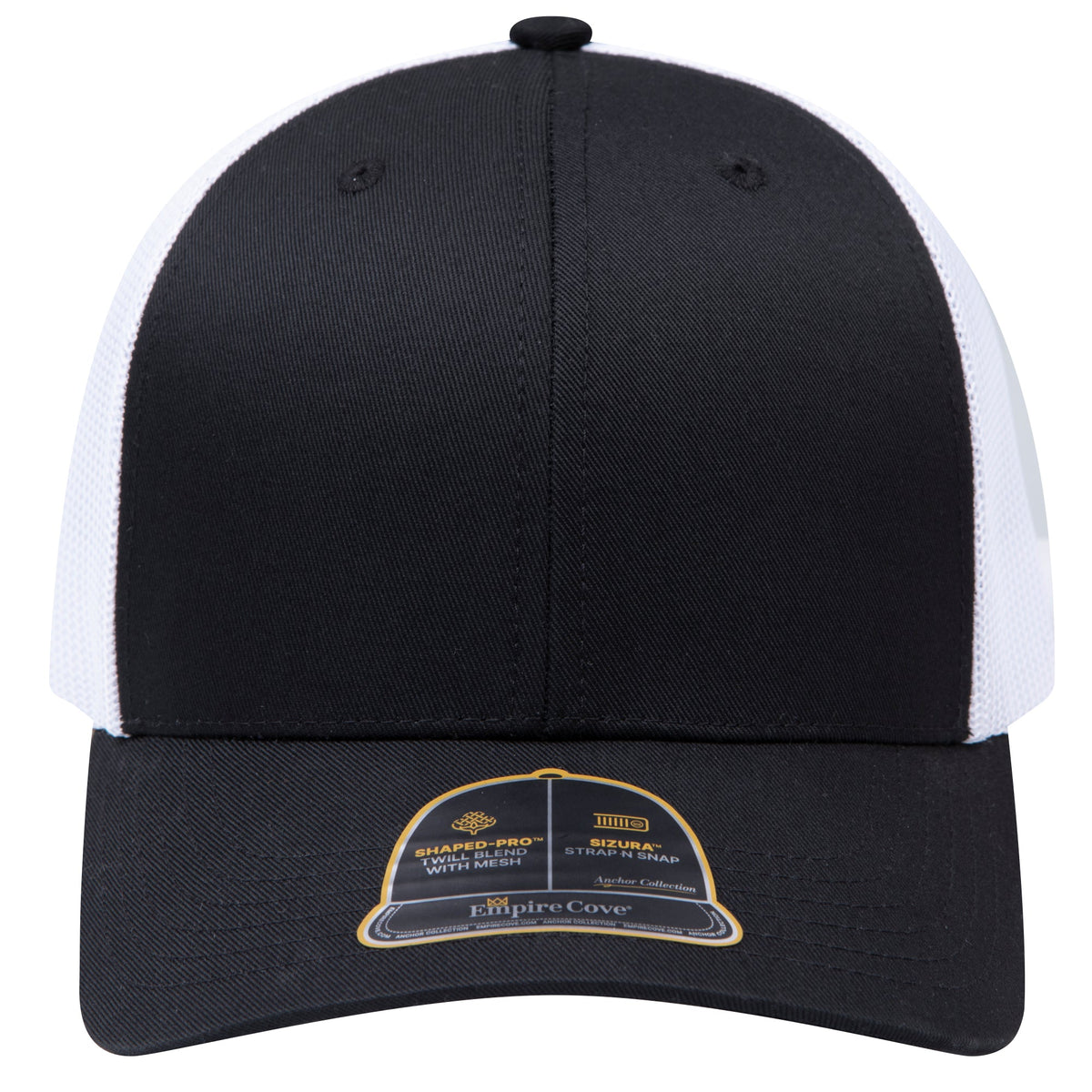 Empire Cove EC001 Shaped-Pro 6 Panel Trucker Hat