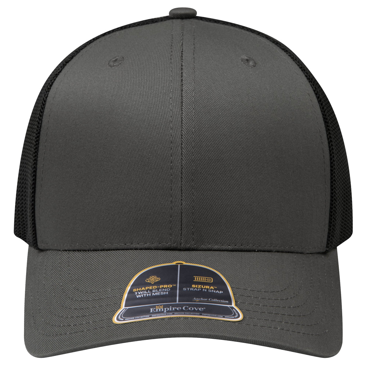 Empire Cove EC001 Shaped-Pro 6 Panel Trucker Hat