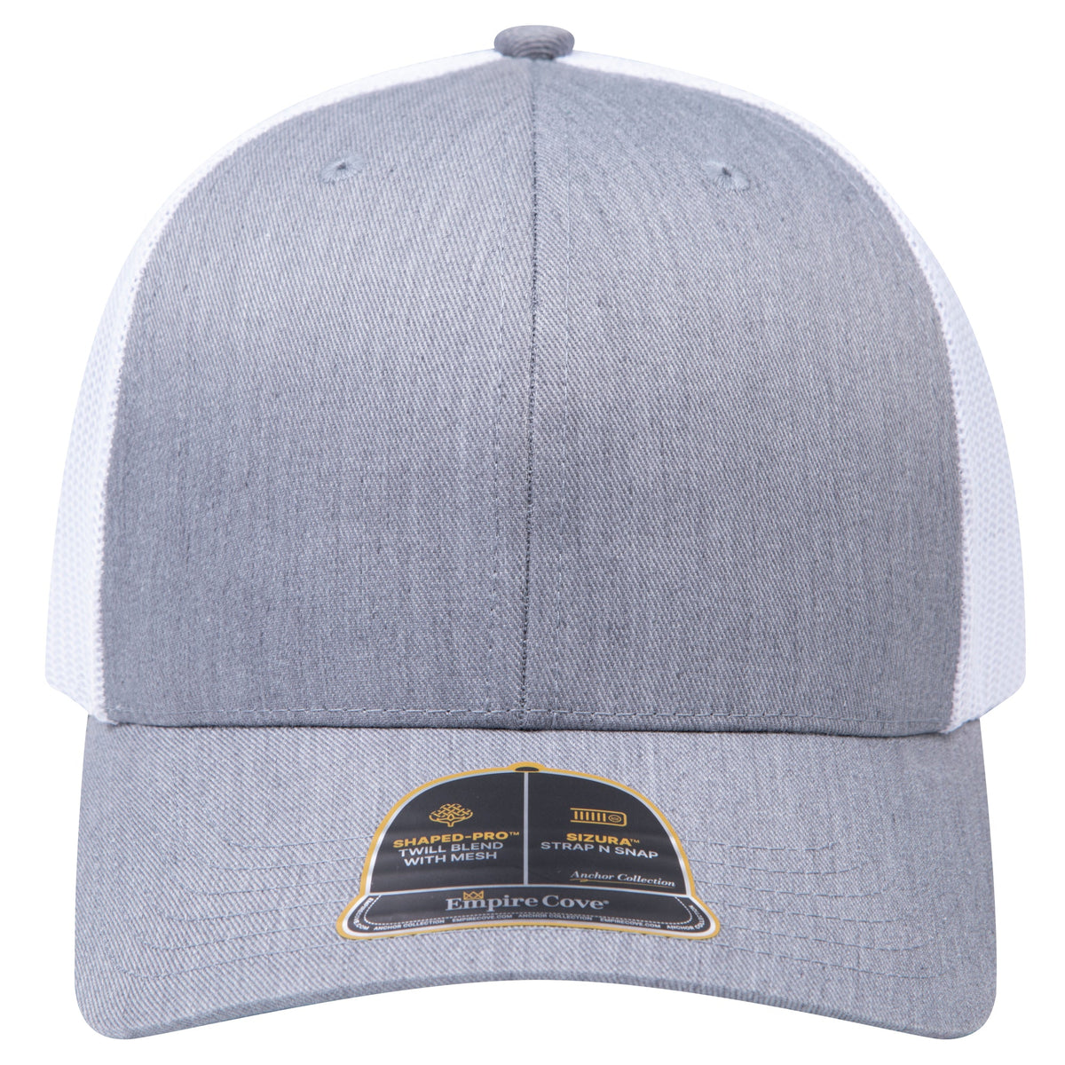 Empire Cove Shaped-Pro 6 Panel Trucker Hat EC001 - Sample