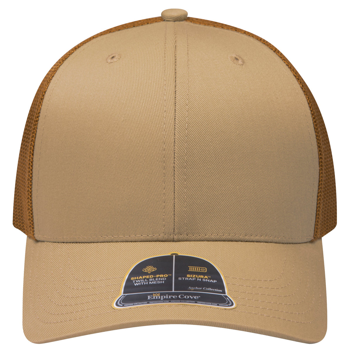 Empire Cove Shaped-Pro 6 Panel Trucker Hat EC001 - Sample