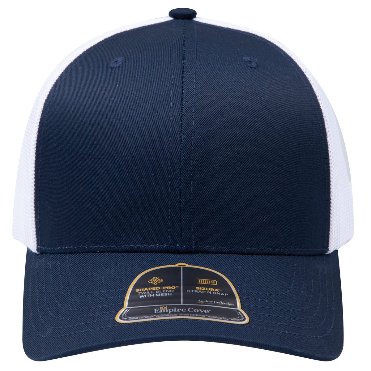 Empire Cove EC001 Shaped-Pro 6 Panel Trucker Hat