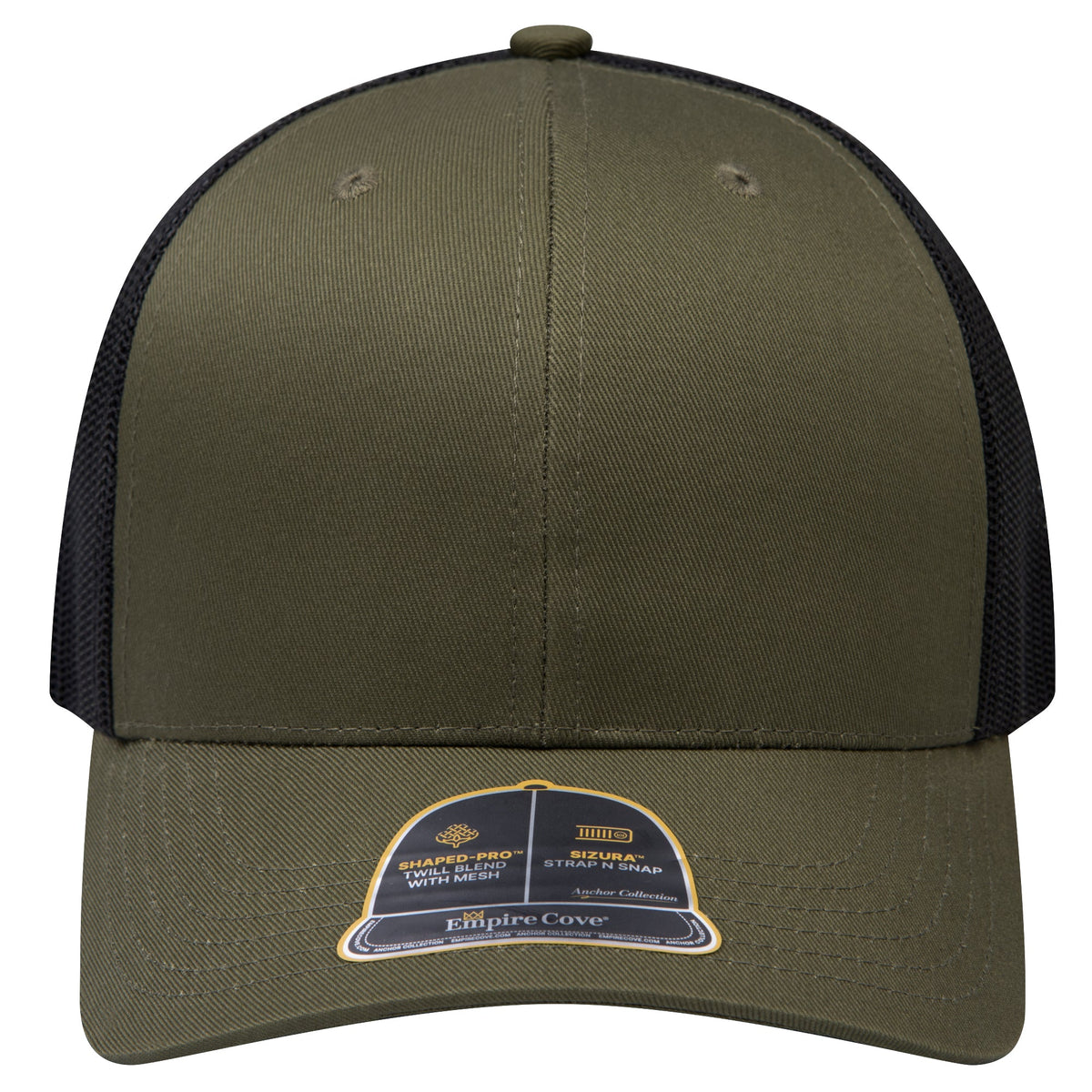 Empire Cove EC001 Shaped-Pro 6 Panel Trucker Hat