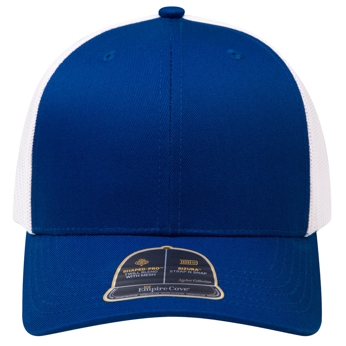 Empire Cove Shaped-Pro 6 Panel Trucker Hat EC001 - Sample